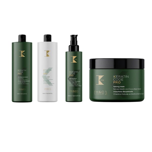 K-Time Keratin Code Pro | Ολόκληρη Θεραπεία (Φριζάρισμα - Μείωση Όγκου - Λεία Μαλλιά)